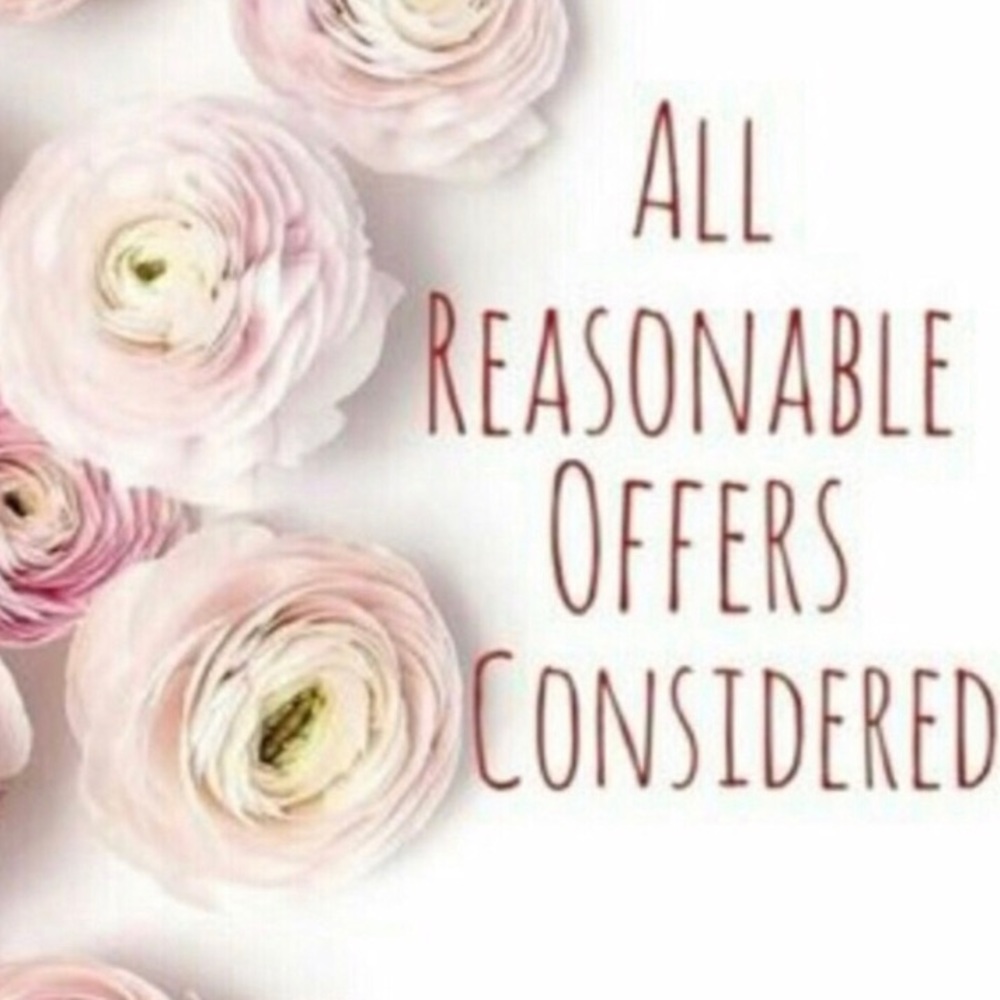 Open to reasonable offers